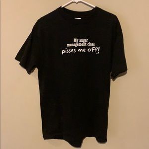 T-shirt size large